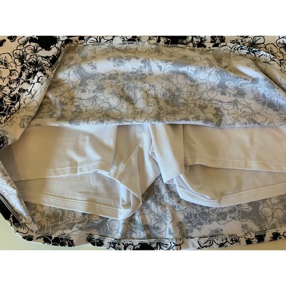 Skort by Tranquility by Co. clothing skort  size large black and white - Picture 3 of 5